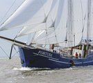 Fortuna zeilen op de waddenzee