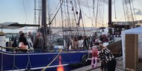 Foto van Ed,Silvia en Valentin Boon